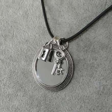 Подвеска Зеркало круглое №2 silver Подвеска Зеркало круглое №2 silver