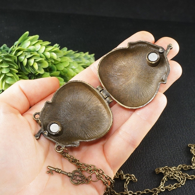 Подвеска Кулон Стимпанк Кошелек Сумочка Медальон Steampunk Шестренки №4