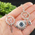 Колье Стимпанк Глаз Steampunk Шестеренки с Глазом №6 silver