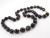Бусы Блеск черного Чешское Стекло Черные