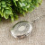 Медальон Кулон Камея Гибискус Цветок черно-белая antique silver