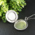 Медальон Кулон Аметист Фиолетовый Лиловый круглый antique silver №4