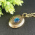 Медальон овальный Перламутр Гелиотис №23 antique gold